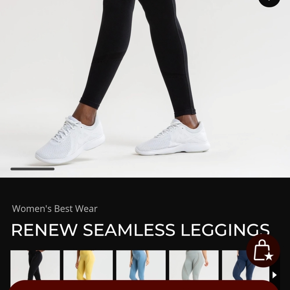 Women's Best Renew Seamless Leggings, Used